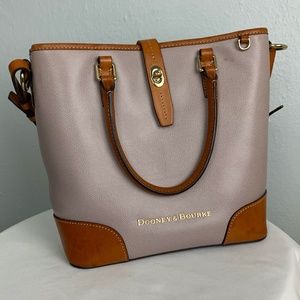 Classic Dooney & Bourke Large Florentine Satchel with Fun Lining
